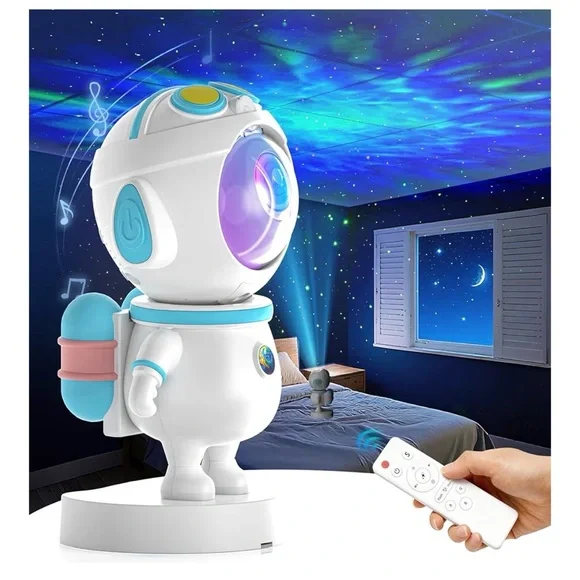 Astronaut Galaxy Star Projector Night Light with Remote NEW - Picture 8 of 8
